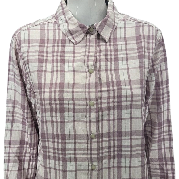 JACH'S Girlfriend Flannel Shirt Size XL Super Soft - Picture 2 of 3